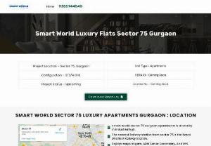 Eco-Friendly Luxury at Smart World Sector 75, Gurgaon - Luxury at Smart World Sector 75, Gurgaon: Experience the perfect harmony of sustainability and opulence in Gurgaon. Live in a space that embraces green living without compromising on luxury.
