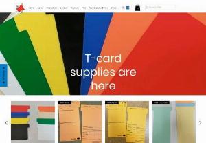 T-card Supplies - T-card supplies for visual scheduling.  Used for continuous improvement, process management, resource management, Kanban, emergency management, HVAC, and logistics