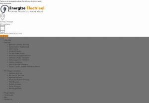 Energize Electrical - Your local professional electricians in Edinburgh.  We offer a full range of electrical services to business and domestic clients in Edinburgh and throughout the Lothians.