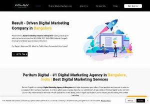 Peritum Digital: #1 Digital Marketing Agency Bangalore | SEO, PPC, SMM Services | Digital Marketing Company in Bangalore | Karnataka - Peritum Digital - Award-winning Digital Marketing Agency in Bangalore helping brands grow with end-to-end services like SEO, SMM, PPC, SMO, ORM, Website Design &amp; Development, Mobile App Development &amp; more. We Provide Result Oriented SEO, Digital Marketing Services For Industries: Real Estate, Interior Design, Healthcare Industry, Education, Ecommerce, Restaurants, Hospitals &amp; Clinics, Event Company, IT Consulting, Media &amp; Entertainment. 