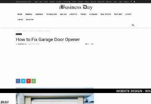 How to Fix Garage Door Opener - Do you have a broken garage door opener? Our step-by-step tutorial will show you how to solve the problem fast and efficiently. Take back control of your house right now! 