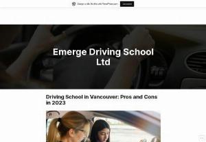Driving School in Vancouver: Pros and Cons in 2023 - Are you in search of a trustworthy driving school in Vancouver? Well, your search ends here at Emerge Driving School Ltd., an ICBC-approved driving school in Vancouver. Learning how to drive may seem overwhelming, but with the support of our highly experienced instructors, you can conquer any challenges that come your way.