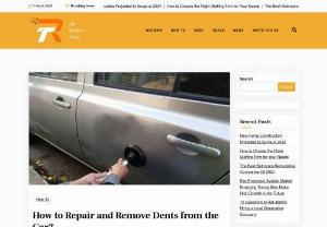 How to Repair and Remove Dents from the Car? - In this article, we&rsquo;ll explore various methods for dent repair, including tools and materials, choosing the right method, and post-repair care.