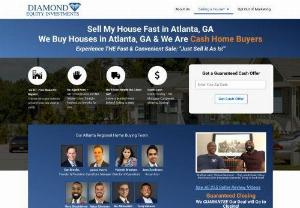 Local Cash Home Buyers In Atlanta, GA | Diamond Equity Investments - Selling your house in the real estate market can be a hassle Call Diamond Equity Investments and say I need to sell my house fast in Atlanta quickly We purchase any type of property asis within 30 days For more information visit our website