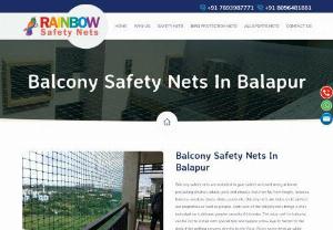 Balcony safety nets in Balapur - Balcony Safety Nets in  , Keep birds away from your balcony or fence. Tension spring hook allows easy installation and removal. Balcony Safety Nets in Hyderabad Call for Nylon Nets in Hyderabad Fixing Pigeon Nets for Balcony Safety Nets, Anti Bird Safety Nets, Balcony Nets in Hyderabad.