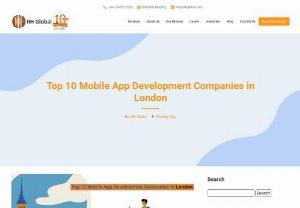 Top 10 Best Mobile App Development Companies in London - Here is a list of the top 10 best mobile app development companies in London to hire top app developers to build Android/iOS applications for your dream business project.