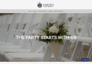 United Party Rentals - Welcome to United Party Rentals in Sacramento. Specializing in tables, chairs, and tents, we provide top-notch rentals for all events. With years of experience, we prioritize customer satisfaction and reliability.