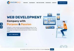 WebCodeGenie: Web and Mobile App Development Company USA - Top-notch web and mobile app developers in the USA. Elevate your business with our expert services. Trusted development company.