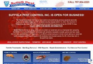 Suffolk Pest Control - Address : 3508 Robs Dr, #C, Suffolk, VA 23434, USA || Phone : 757-934-2223