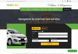 Bangalore to Chennai Taxi Service - Are you thinking of travelling from Bangalore to Chennai by car? In that case, don't hesitate to book a taxi from Bangalore to Chennai with Gocabxi. Do you need to get somewhere in South India? Look no further than us. A clear billing method means you won't have to pay any hidden fees when you take your trip. Here many convenient payment options are available, making a cab ride from Bangalore to Chennai a breeze. You can easily execute full money transfers at the...