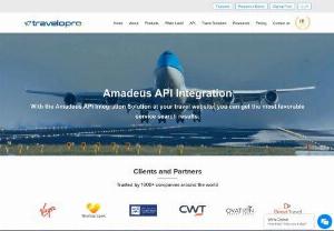 Amadeus API Integration - Travelopro is known as one of the best Amadeus Booking Systems / Amadeus Software development companies in the world. We offer consulting and development for all the aspects of B2B &amp; B2C Amadeus GDS /Amadeus XML/ Amadeus API Integration.