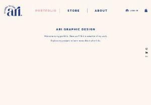 Ari Graphic Design - Bringing ideas to life through captivating visuals.  Art Print Store| Graphic Design Portfolio