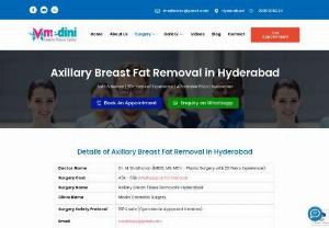 Axillary Breast Fat Removal in Hyderabad - Our doctor and Founder, M.Shridharan, is a board-certified cosmetic surgeon in Hyderabad registered with the MCI (Medical Council of India) with reliable and well-founded practice as a cosmetic surgeon.  Our doctor is a notable member of the reputable Association of plastic surgeons of India.  Safe & Cost Effective surgery Dr M. Shridharan is the best Liposuction Surgeon in Hyderabad for the past several years. He is well known for his  cosmetic surgery expertise in doing it...