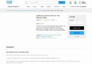 Water Softener Salt Tablets 25kg in London - Looking for salt tablets for water softener in London, UK? We have a wide range of water softener salt tablets at the best prices. Call for water softener tablets at +44 144 4390418.