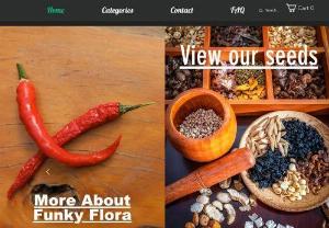 Funky Flora - Funky Flora Seeds, is seed bank devoted to providing topnotch exotic and indigenous seeds our vision is to be a competitor with all the other large seed banks in south africa