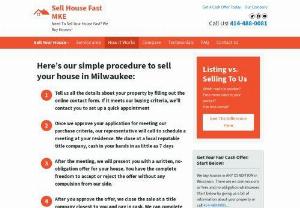 Sell Your House Fast In Milwaukee Without Any Hassles | Sell House Fast MKE - Is it difficult to sell your damaged house in Milwaukee Call us We buy houses in Milwaukee in any condition for fair cash There are no repairs or renovations needed Well close within 30 days