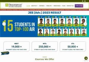 Best Educational Institution In Vizag - Resonance is one of the best educational institutions in Vizag, offering high-quality coaching services for IITJEE mains, JEE Advanced, NEET, CLAT, CA foundation, CIVIL&#039;s, along with long-term and short-term courses. It provides wider opportunities along with intermediate courses and also with the CBSE curriculum.