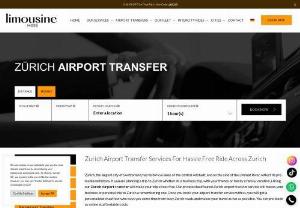 Book Our Zurich Airport Limousine Transfer Service and Enjoy Your Ride - Our Zurich Airport Limousine Transfer service provides luxurious travel to and from the Zurich Airport. Our fleet of chauffeur-driven limousines ensures a comfortable, stylish, and convenient journey, allowing you to arrive at your destination in style. Features: • Professional chauffeur service to and from the airport. • Fleet of luxury limousines and cars to choose from. • Convenient online booking at competitive prices. • 24/7 availability. Feel...