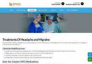 Treatments Of Headache and Migraine in Meerut - Always consult with a healthcare professional to discuss your symptoms and determine the best course of action for managing and treating your headaches or migraines effectively and safely.