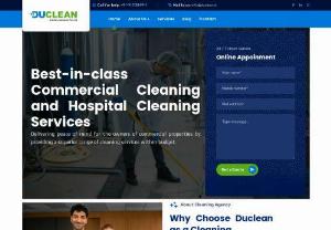 Duclean Facility Services: Your partner for cleaning service. - &quot;Duclean Facility Services: Our team of highly trained cleaning experts is dedicated to transforming your spaces into sparkling sanctuaries. Whether it&#039;s a residential haven, a bustling office complex, or an expansive industrial facility, we customize our services to your unique needs. We understand the importance of a clean and hygienic environment and take pride in ensuring every nook and cranny shines with cleanliness. 
