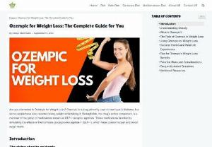 Ozempic for Weight Loss: The Complete Guide for You - Are you interested in Ozempic for Weight Loss? Ozempic is a drug primarily used to treat type 2 diabetes, but some people have also reported losing weight while taking it. Semaglutide, the drug’s active component, is a member of the group of medications known as GLP-1 receptor agonists. These medications function by simulating the effects of the hormone glucagon-like peptide-1 (GLP-1), which helps control hunger and blood sugar levels.