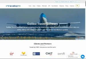 Screenshot of Galileo Travel Software