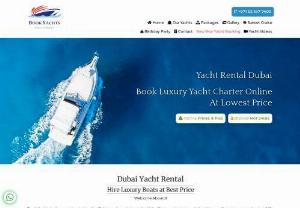 Book Yachts - Book Yachts is the most trusted online Dubai yacht rental portal, providing you with immediate yacht booking services. You will get the best yacht rental deals in Dubai as well as award-winning yacht charter services when you rent a yacht from Book Yachts. Whether it's a Dubai birthday party yacht rental, a corporate yacht charter at Dubai Marina, a sunset cruise, or a family gathering on a luxury yacht, our expert team at Book Yachts is ready to help you make your special day...