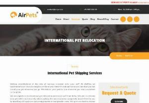 International Dog Shipping Company - When it comes to international dog shipping, you should hire an expert and reliable dog shipping company for your furry friends. Their expertise in the field ensures a smooth and stress-free experience for you and your furry friend. We, at AirPets India have been in this industry since 2006. We have successfully relocated thousands of pets worldwide. We have a deep understanding of the regulations, documentation, and logistics involved in pet shipping, which means that your...