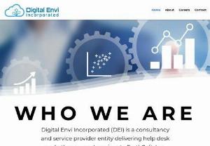 Digital Envi Incorporated - Digital Envi Incorporated (DEI) is a consultancy and service provider entity delivering help desk and other support services to EarthSoft, Inc.