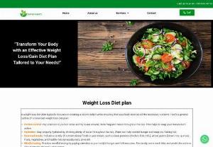 weight loss and gain diet plan - Transform Your Body with an Effective Weigh Loss/Gain Diet Plan Tailored to Your Needs