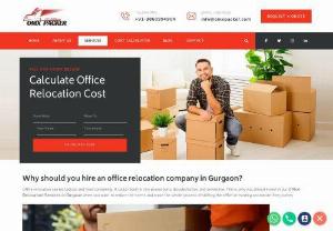 Commercial Relocation Company In Gurgaon - OMX Packers And Movers offer commercial relocation services in Gurgaon. This work includes transporting office furniture, large electronic instruments, and any other equipment. These must be handled with care and safety.