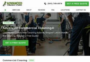 Advanced Commercial Cleaning - Advanced Commercial Cleaning is one of the most trusted commercial cleaning companies in Bend, Oregon. Since 2012, we have been dedicated to providing the best in class cleaning services at an affordable price. We offer professional commercial cleaning services for a variety of local businesses and organizations in the area, including office cleaning, restaurant cleaning, hotel cleaning, event cleaning, janitorial services, and more.