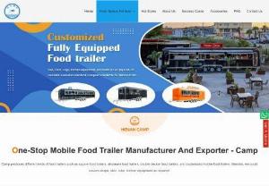 Food Trailer Manufacturer And Exporter - Camp - One-stop mobile food trailer manufacturer and exporter Camp provides 10ft to 36ft food trailers for sale at competitive price, have a look!