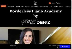 Borderless Piano Academy - An online piano academy designed and taught by concert pianist AyseDeniz Gokcin, alumnus of the Royal Academy of Music and Eastman School of Music.