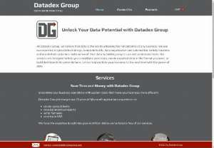 Datadex Group - We build Excel templates, organize data and create dashboards for data analysis. VBA macros, data automation and consolidation, as well as Excel training.