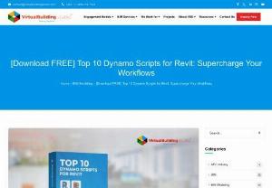 Download FREE Top 10 Dynamo Scripts for Revit - Discover the power of Dynamo for Revit with these free scripts. Boost your design and construction processes by Free downloading and trying.  