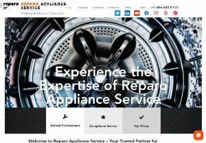 Reparo Appliance Service Inc - Reparo Appliance Service: Your Vancouver, BC appliance experts. We fix, install, and offer new/used appliances. Certified techs ensure peak performance. Your one-stop shop for all things appliance. Local, satisfaction guaranteed, eco-friendly. Partner with us for appliance solutions