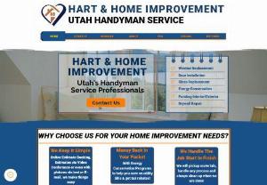 Hart & Home Handyman - A full service handyman home improvement service. Specializing in Doors & Windows replacement/repairs, drywall repair, painting interior/exterior, window screens, window cleaning & many other professional handyman home services.