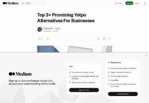 Top 3+ Promising Yotpo Alternatives For Businesses - In this blog, we will discuss the best Yotpo alternatives for business in detail, which can help you effectively collect and showcase customer reviews on your website.