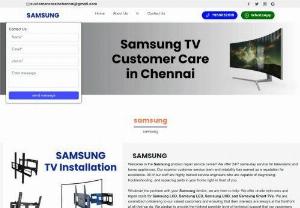 Samsung TV Service Center in Chennai - When it comes to dependable Samsung TV repair services in Chennai, AM Service Solution stands out as the top choice. With a team of highly skilled technicians and a commitment to excellence, we are your go-to service center for all your Samsung TV needs. Whether it's fixing a minor issue or performing a complete TV overhaul, our experts ensure that your Samsung TV functions at its best. Experience prompt and professional service with AM Service Solution, the premier Samsung TV...