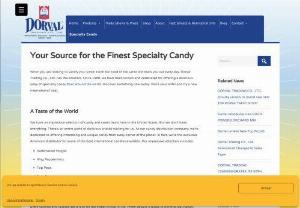 special candy importer - Dorval Trading Co., Ltd., provides exclusive range of delicious candy products. To explore our collection visit our site now.