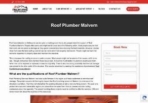 Malvern Roof Plumber Services - Expert Solutions - Looking for an expert Malvern roof plumber? Our services provide top-notch solutions for all your roofing needs in Malvern.