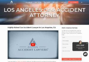 Alpha Accident Lawyers - Alpha Accident Lawyers is an award-winning team of personal injury lawyers serving the greater Los Angeles, CA area. Our accident injury law firm specializes in legal representation for injured victims of auto-related accidents including passenger car accidents, motorcycle accidents, truck accidents, rideshare accidents, bike accidents, pedestrian accidents, and wrongful death. To start, call us for a FREE, no-obligation, consultation.