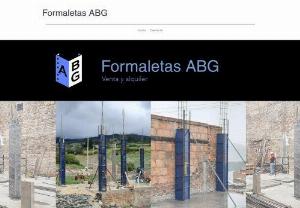Formaletas ABG - Sale and rental of forms for casting concrete columns, walls and tanks.