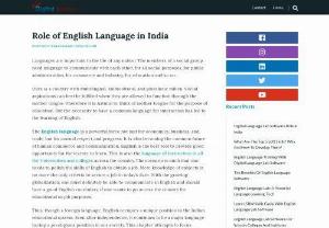English speaking and English listening Skills Digital language lab - English speaking is generally tough to be the most important of the four skills. English listening also has a high priority in the Indian educational system