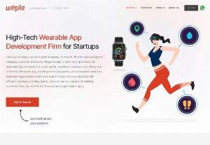 Wegile - Top wearable app development services in India - Wegile offers cutting-edge wearable app development services. Being a top Web & Mobile App Development Company in India, Wegile ensures the delivery of top-notch applications that meet and exceed client expectations.