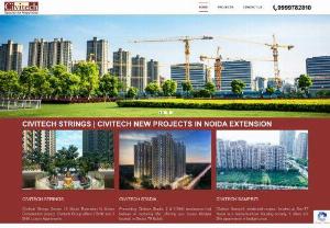 Civitech Projects - Civitech Strings New Project in Noida Extension - Civitech Strings - Project by Civitech Group new launch projects in Noida Extension with luxury Flat- You will live in a Civitech Strings Home in Greater Noida.