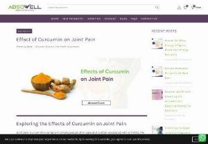 Effect of Curcumin on Joint Pain - Curcumin, a natural compound found in turmeric, has shown promising potential in alleviating joint pain and inflammation. Know all the effects of curcumin on joint pain.