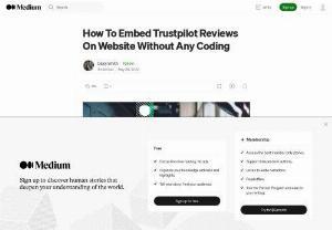 How To Embed Trustpilot Reviews On Website Without Any Coding - Embedding Trustpilot reviews widget on website is very easy and you can do it in a jiffy. Many tools such as review aggregators help in this cause, and they are readily available on the internet space.