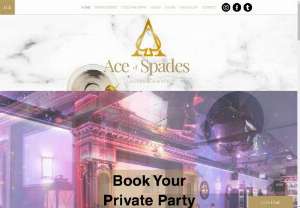 Ace of Spades Lounge - Welcome to The Ace of Spades Lounge, an exquisite venue in the heart of Toronto, offering an unforgettable experience for private events. Whether youre planning a corporate function, a milestone birthday celebration, a romantic wedding anniversary, or an energetic DJ party, our lounge is the ideal setting to make your event truly special.